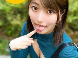 舌割れトロ顔女子がM男に濃厚鼻フェラ