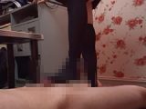 ミニ丈ギャル様による足責め